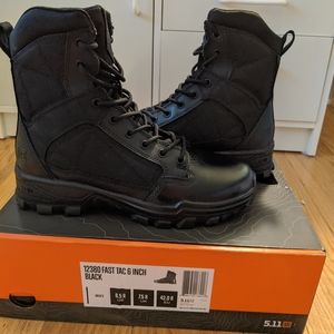 5.11 Fast Tac 6" Boots Size 8.5